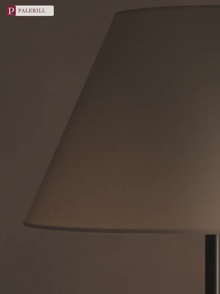 PALERILL | Mid-Century Solid Wood Swing-Arm Floor Lamp
