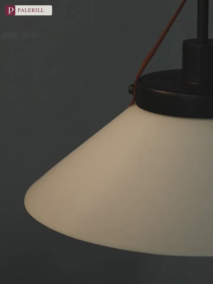 PALERILL | Vintage Flying Saucer Pendant Light, Wabi-Sabi Style