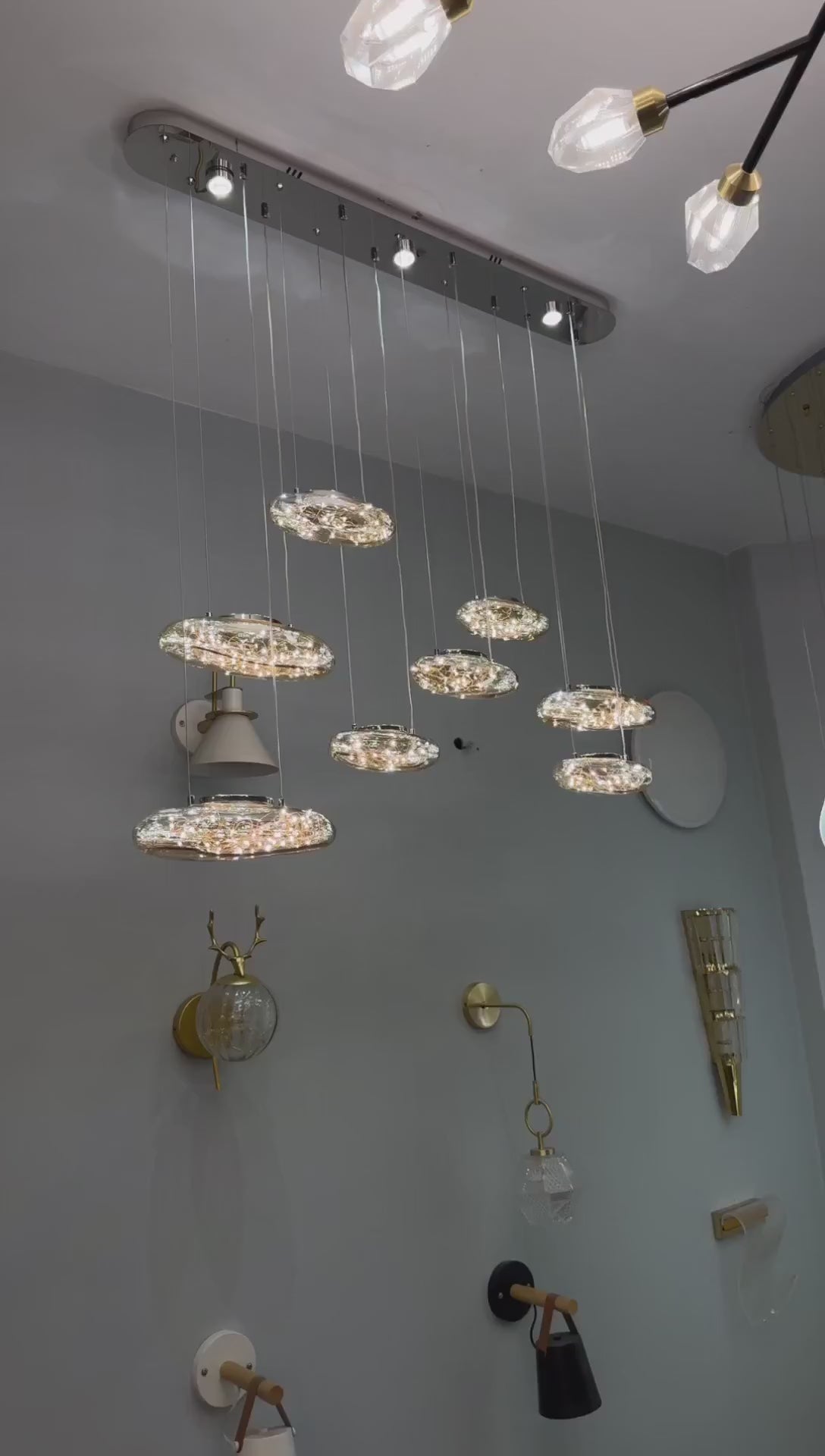 AM0466 - Grand Foyer Staircase Chandelier