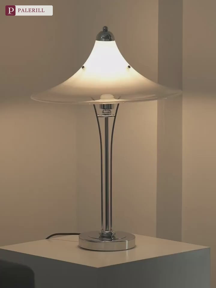 PALERILL | French Vintage Magnolia Art Table Lamp