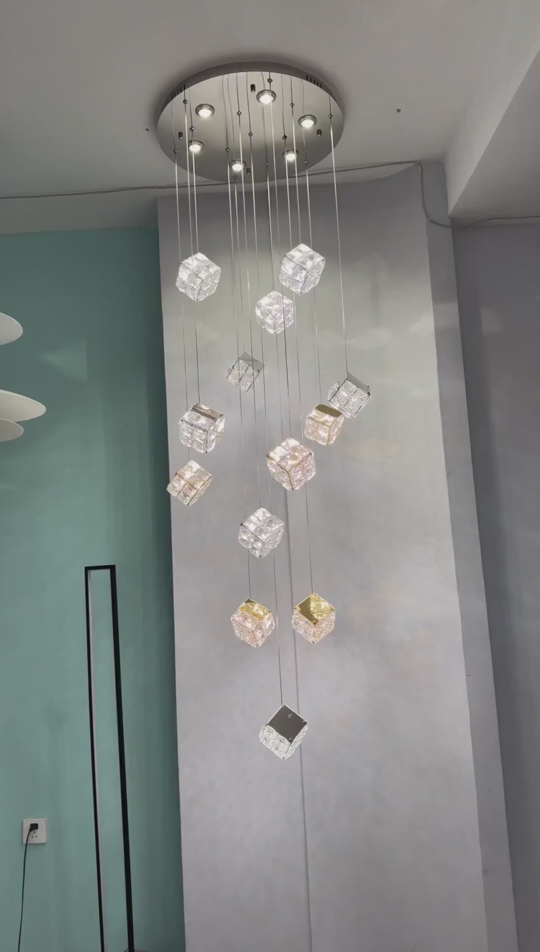 AM0432 - Nordic Glass Grand Chandelier