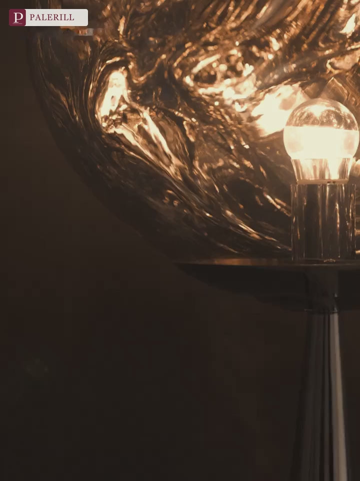 PALERILL | Italian Minimalist Volcanic Lava Floor Lamp