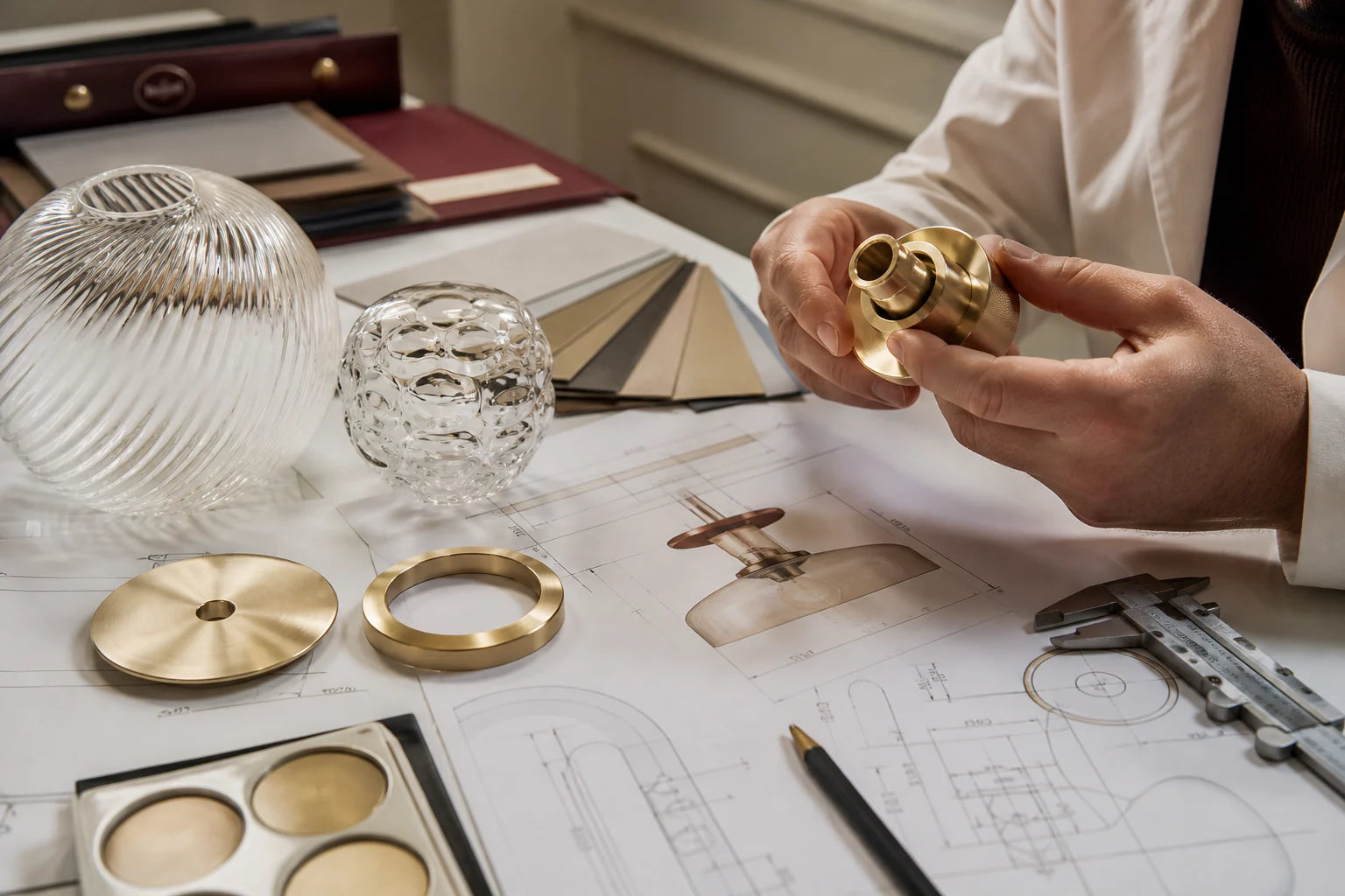 PALERILL lighting craftsmanship and atelier